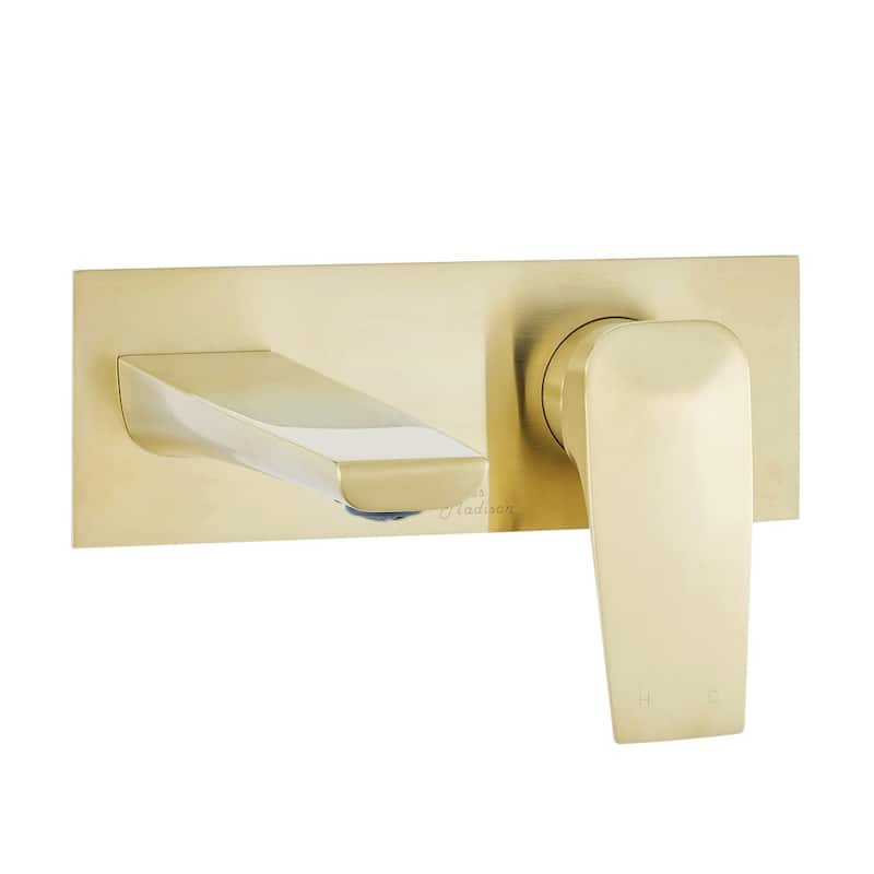Monaco Single-Handle Wall-Mount Bathroom Faucet