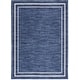 preview thumbnail 65 of 63, Nourison Essentials Indoor/Outdoor Solid Area Rug 7' x 10' - Navy/Ivory
