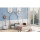 preview thumbnail 3 of 20, Full Size House Bed with Playhouse Design, Sturdy Pine Wood Frame for Kids' Fun and Comfortable Sleep