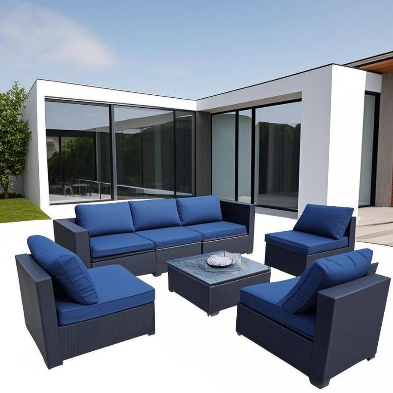 Seven-Piece Sofa Set