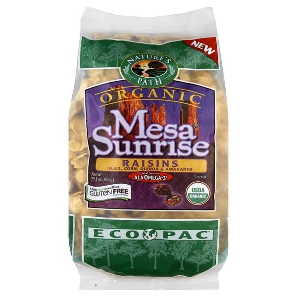 Nature's Path Organic Mesa Sunrise Flakes with Raisins - Case of 6 - 29.1 oz.