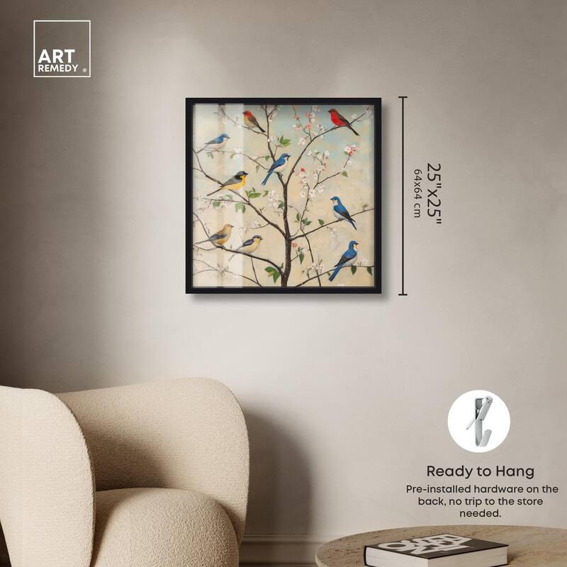 Arboreal Aria I Shadowbox by Art Remedy