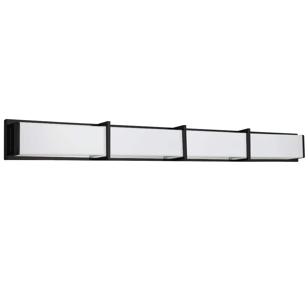 Vanity Light 72W Chrome Wall Mount, Dimmable LED Bathroom Lighting Fixture - 3.25