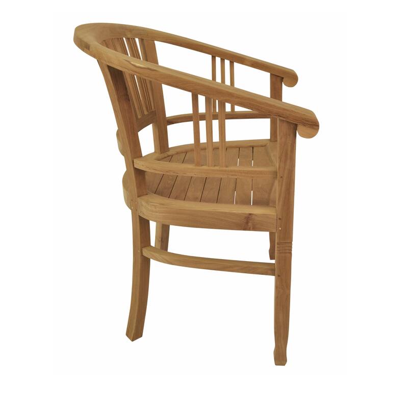 Captain Teak Outdoor Dining Chair - N/A