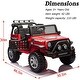 preview thumbnail 4 of 6, 12V Electric Kids Ride On Car 2- Seat SUV Truck w/ Remote Control/ Spring Suspension/ LED Lights/ Bluetooth/ MP3