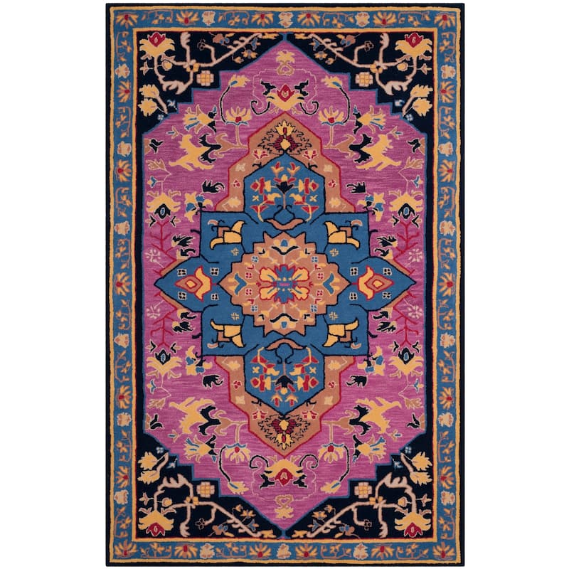 SAFAVIEH Handmade Bellagio Toma Modern Oriental Wool Rug