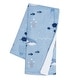 preview thumbnail 1 of 6, Lambs & Ivy Bubbles & Squirt Blue Ocean/Aquatic Whale Soft Fleece Baby Blanket