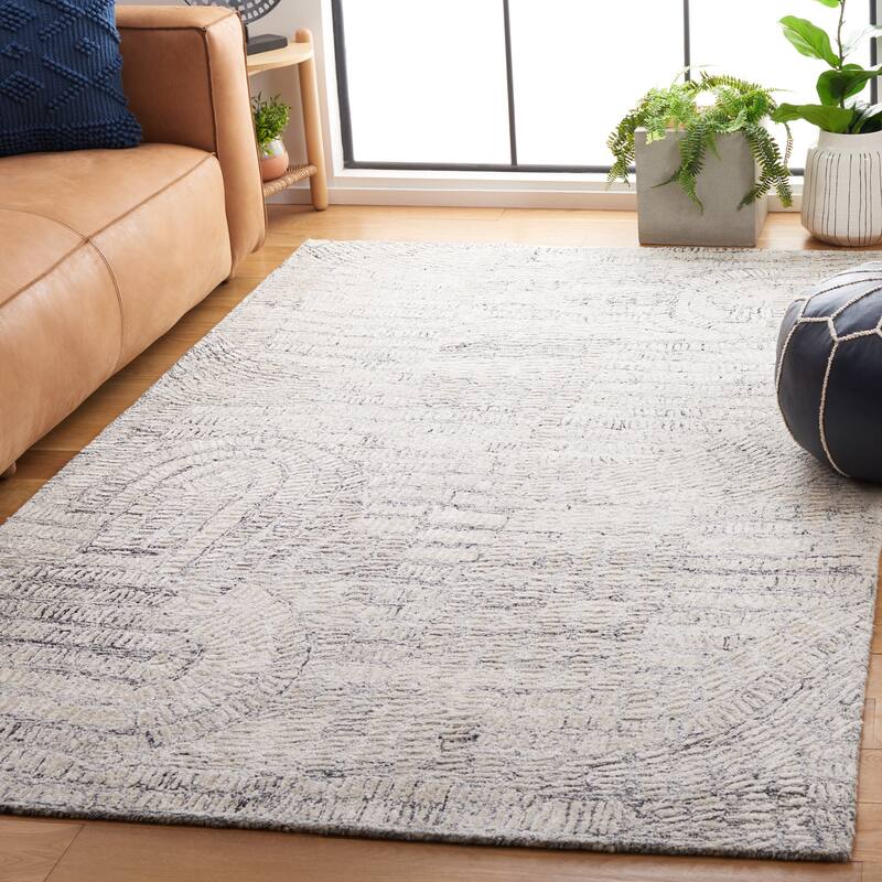 SAFAVIEH Handmade Glamour Emilija Modern Wool Rug