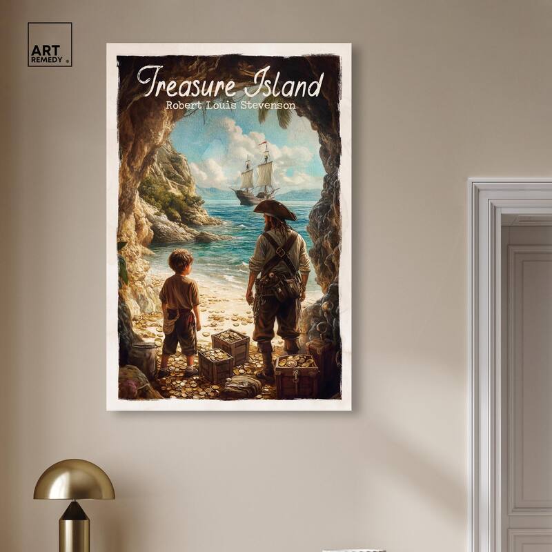 Treasure Island Classic Canvas by Art Remedy, Gallery Wrapped