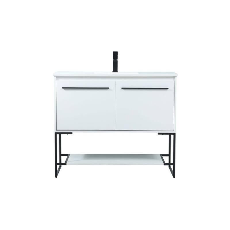 Elegant Lighting VF42540M Sloane 40" Free Standing Single Basin Vanity