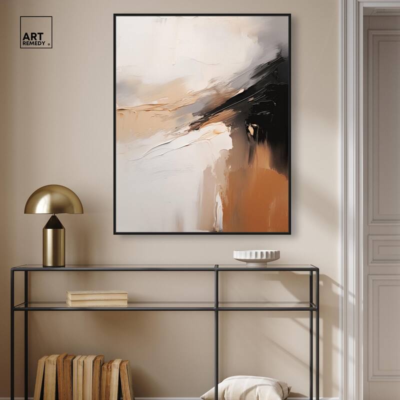 Baked Clay II Canvas by Art Remedy