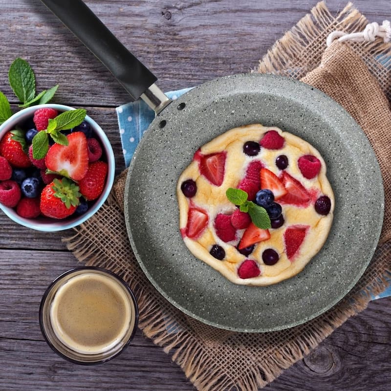 Flonal 11" Non Stick Pancake Flat Frying Pan