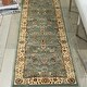 preview thumbnail 34 of 55, Antiquities American Jewel Area Rug 2' 2" x 7' 6" - Slate Blue - Runner