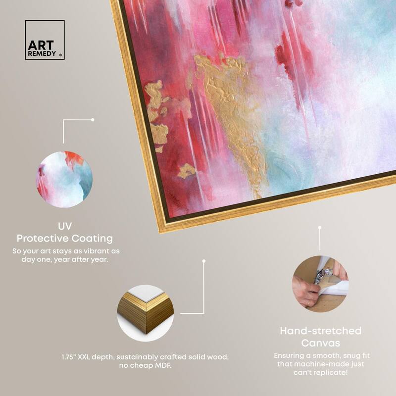 Rolling in Love Canvas by Art Remedy
