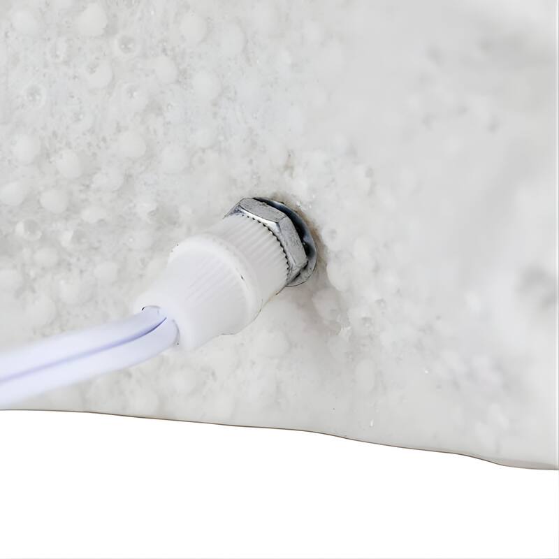 Aria Home Gingko Leaf Table Lamp Sculpted Sandstone LED RGB Compatible