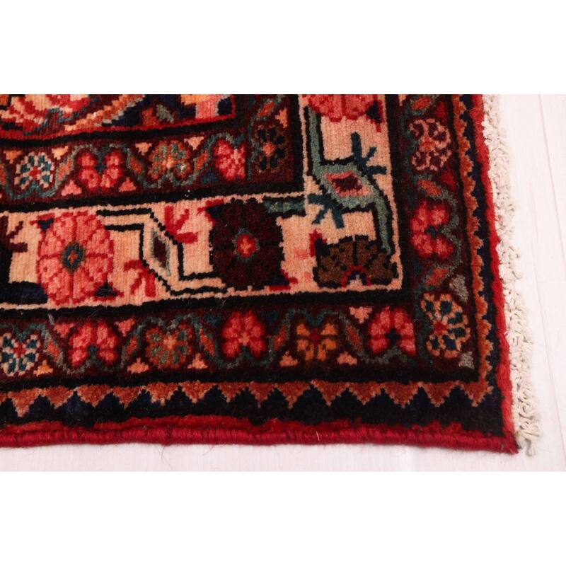 ECARPETGALLERY Hand-knotted Andelz Red Wool Rug - 4'9 x 8'5