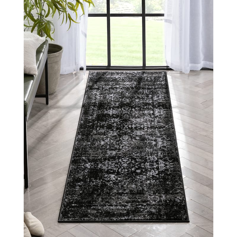 Well Woven Zazzle Thiva Vintage Oriental Floral Pattern Area Rug