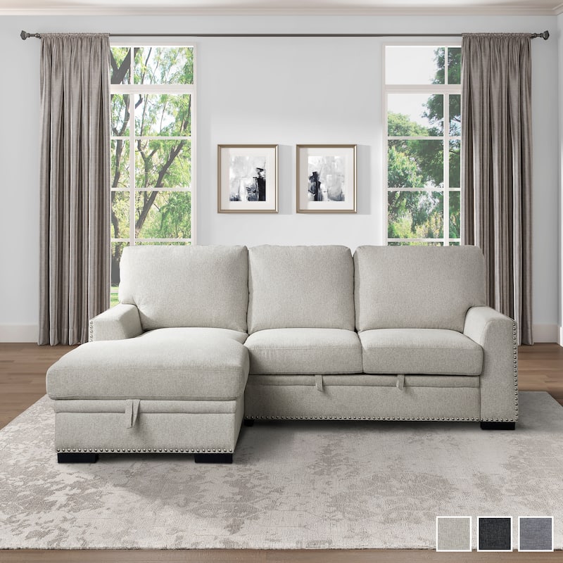 Tolani Sectional Sofa with Pull-Out Bed and Left Chaise