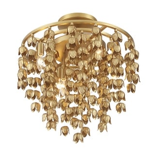 Minka Lavery 3965 Ashgrove 6 Light 21" Wide Semi-Flush Ceiling Fixture