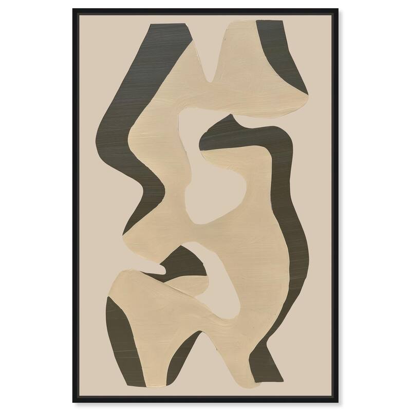 Shapes of Sage I Canvas by Art Remedy - Black - 20" x 30"