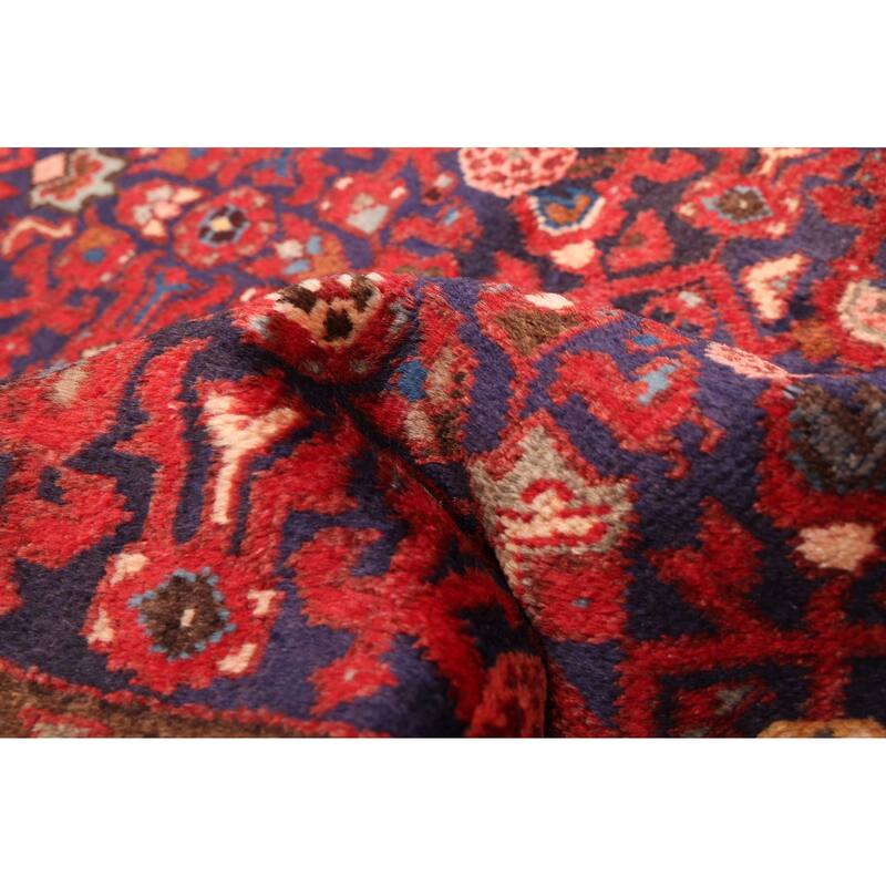 ECARPETGALLERY Hand-knotted Andelz Dark Navy Wool Rug - 3'3 x 10'5