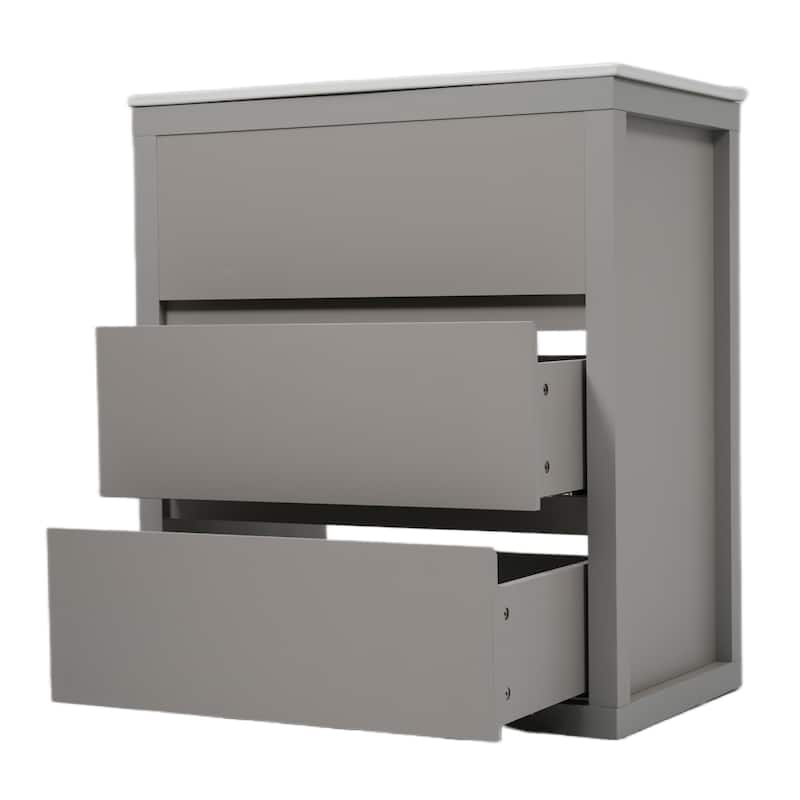 Freestanding Bathroom Vanity with Ceramic Sink and Drawers