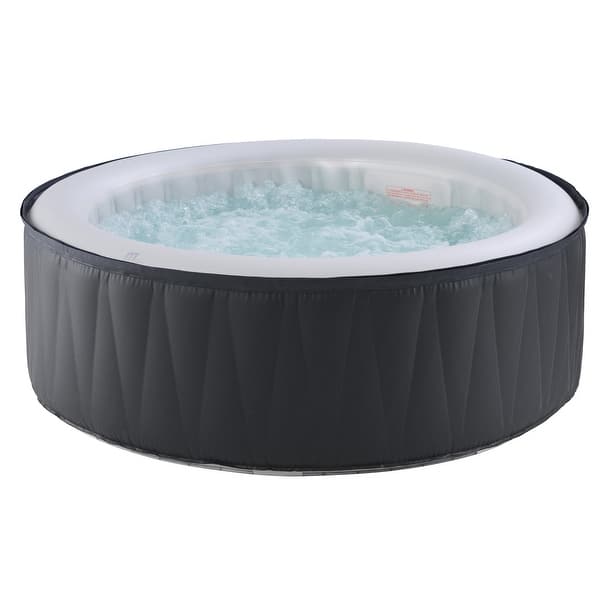 MSpa Urban Series Aurora Round Person Portable Outdoor Hot Tub