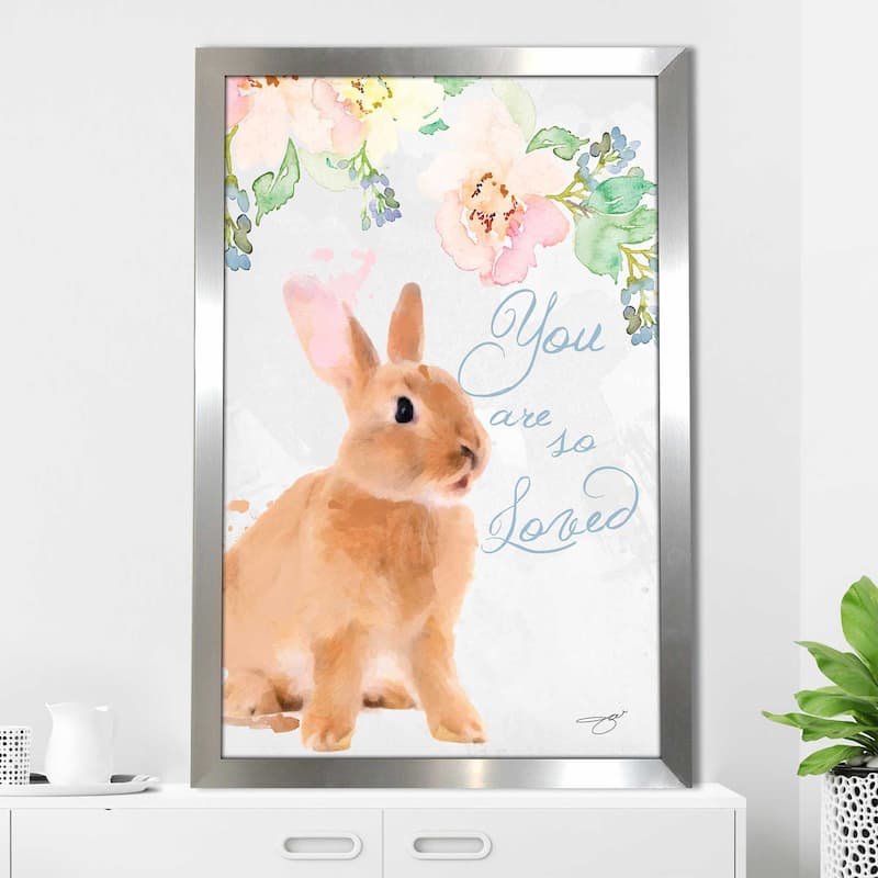 "So Loved" by Jodi Print on Acrylic