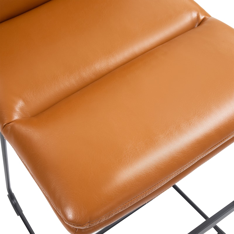 Set of 2 Aulani Upholstered Metal Frame Bar Stool