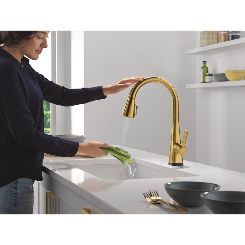 Delta 19802TLZ-DST Lenta 1.8 GPM Single Hole Pull Down Touchless