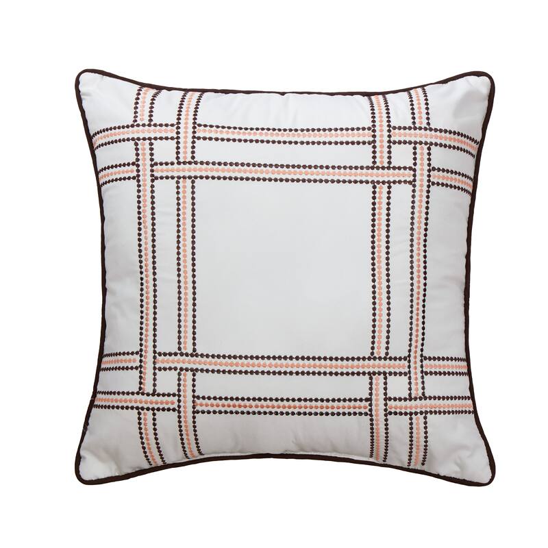 Nanshing Francesca 7 Piece Chic Striped Comforter Set