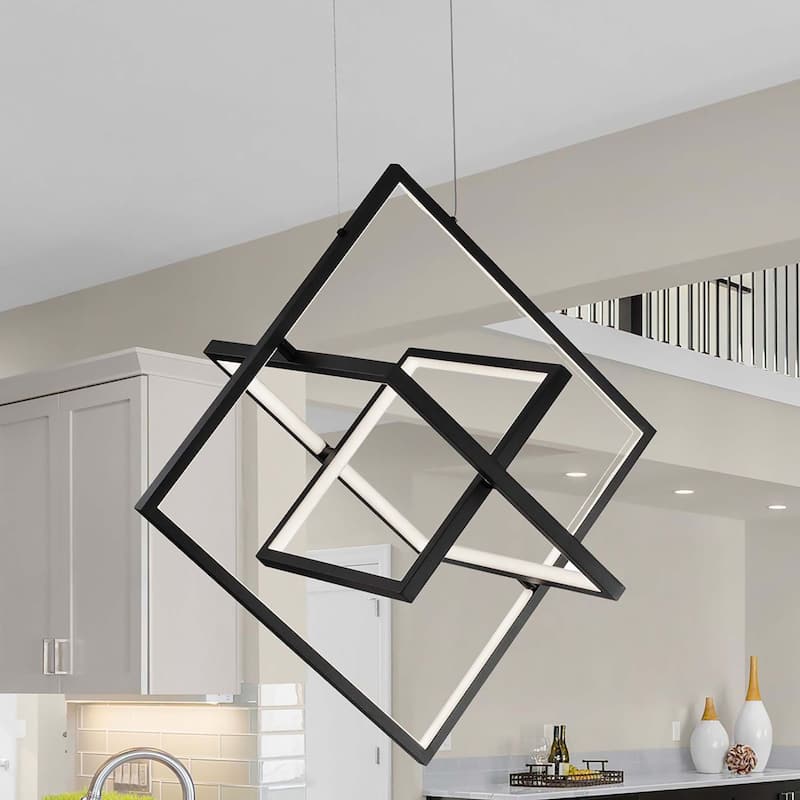 Graymar 45W LED Pendant Black - Black
