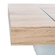 preview thumbnail 25 of 41, SAFAVIEH Jacob Glass Leg Rectangular Coffee Table - 43.3" W x 23.6" L x 15.7" H