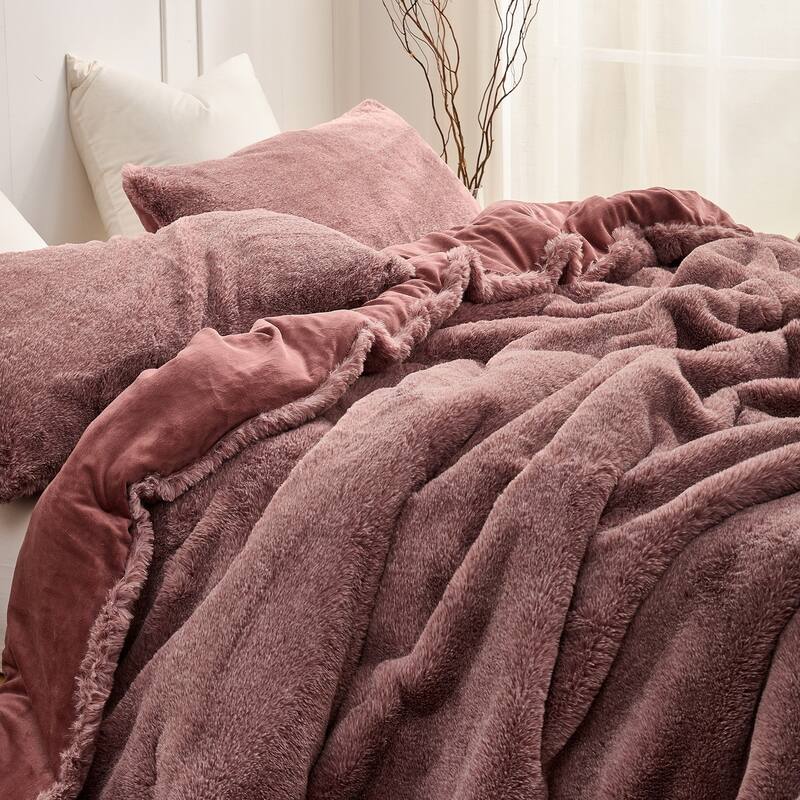 Chunky Bunny Git Cozy - Coma Inducer® Oversized Comforter Set - Black Salt