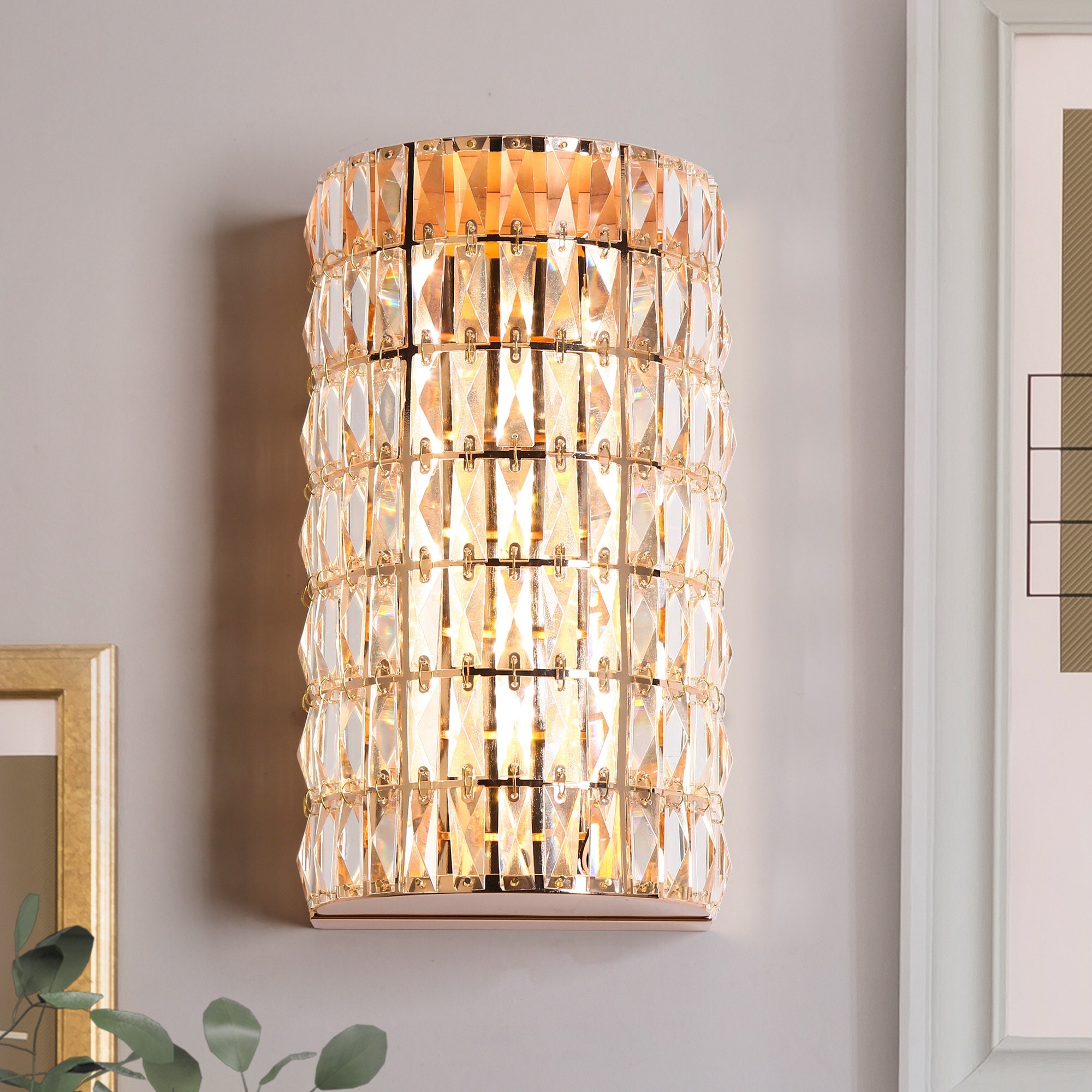 Rose gold vanity light 2025