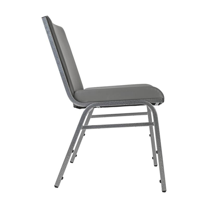 4 Pack Heavy Duty Stack Chair - 21"D x 19.75"W x 31.25"H