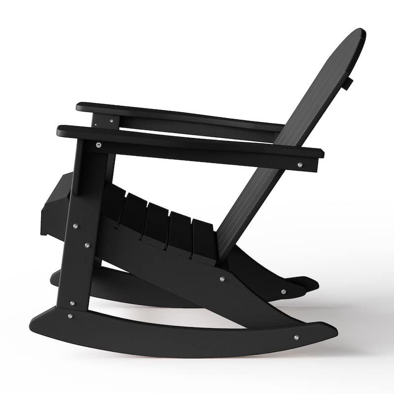 Polytrends Laguna Hdpe All Weather Outdoor Patio Rocking Chair