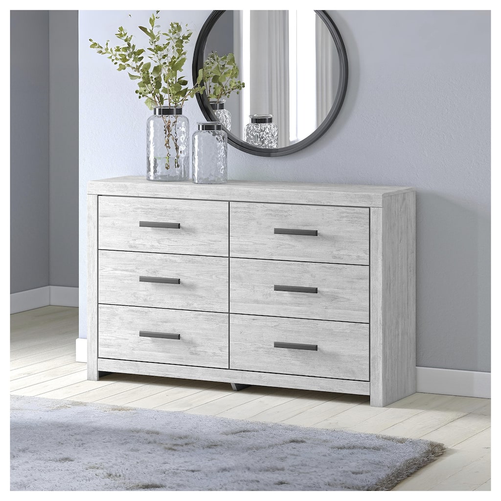 Signature Design by Ashley Cayboni Whitewash Dresser