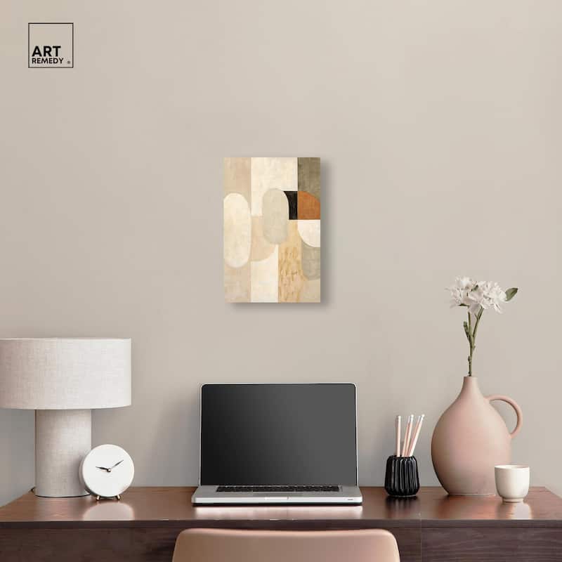 Overlapping Planes II Canvas by Art Remedy, Gallery Wrapped