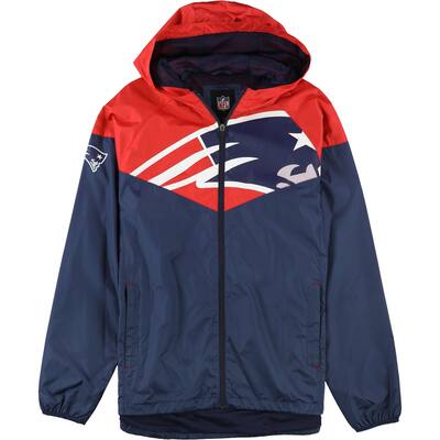 G-III Sports Mens New England Patriots Jacket,, Blue, Large (Regular)