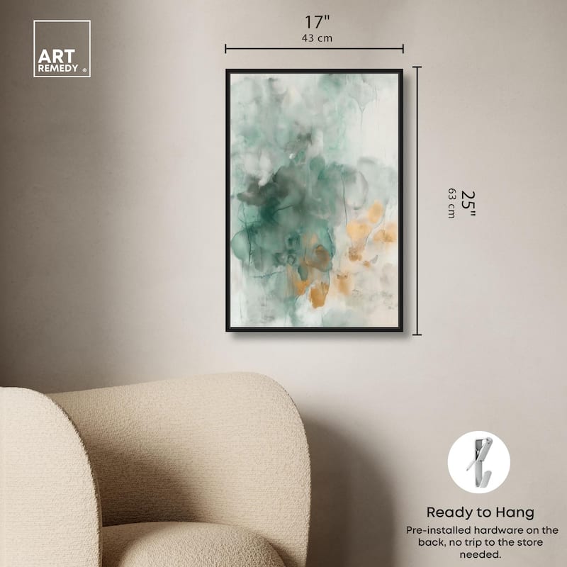 Verdant Vapors III Canvas by Art Remedy
