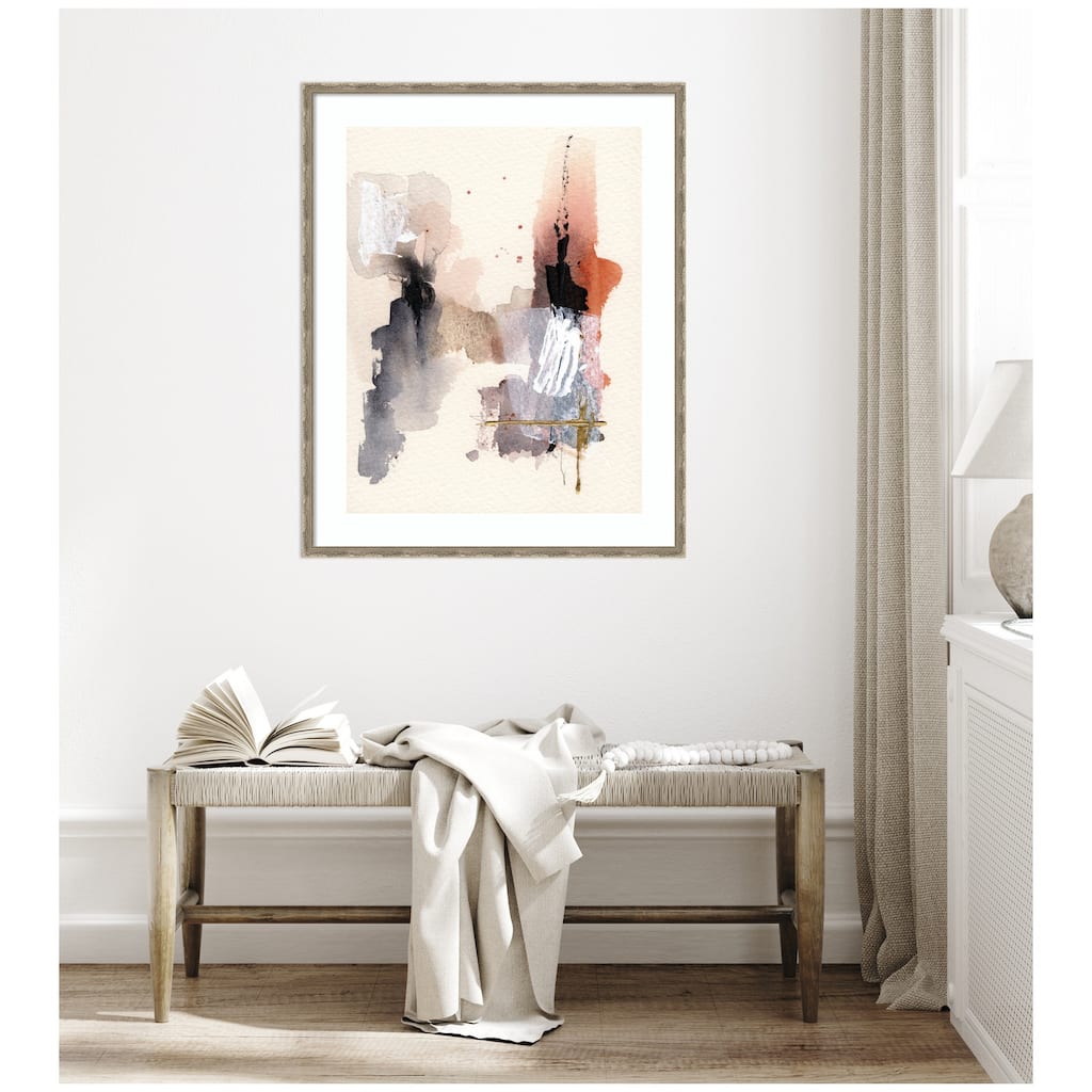 Kate and Laurel Framed Art Urban Wanderer 1 by Xizhou Xie