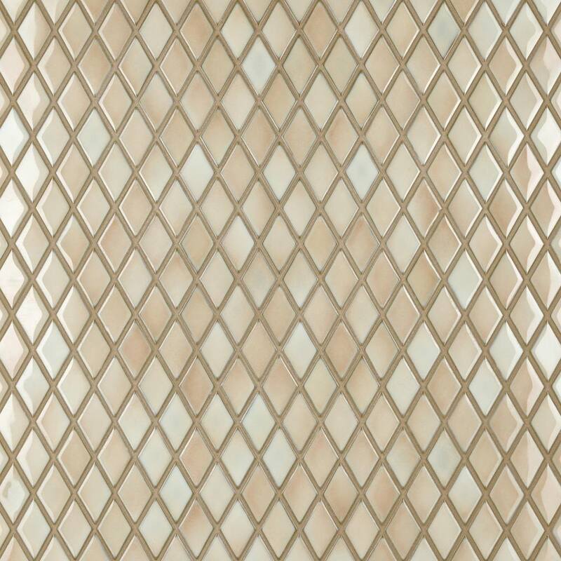 Merola Tile Hudson Kite Truffle 10-1/8" x 11-3/4" Porcelain Floor and Wall Tile