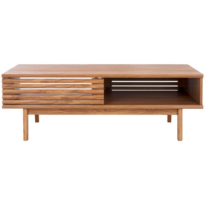 SAFAVIEH Home Aricia 2 Door Coffee Table - 47Wx23Dx16H
