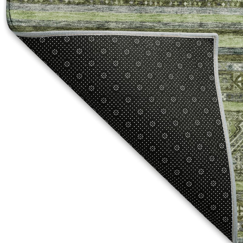 Premium Washable Super Soft Boho Stripes Mayfield Rug