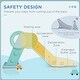 preview thumbnail 9 of 10, Indoor Foldable Kids Slide for 1.5-3 Years Old