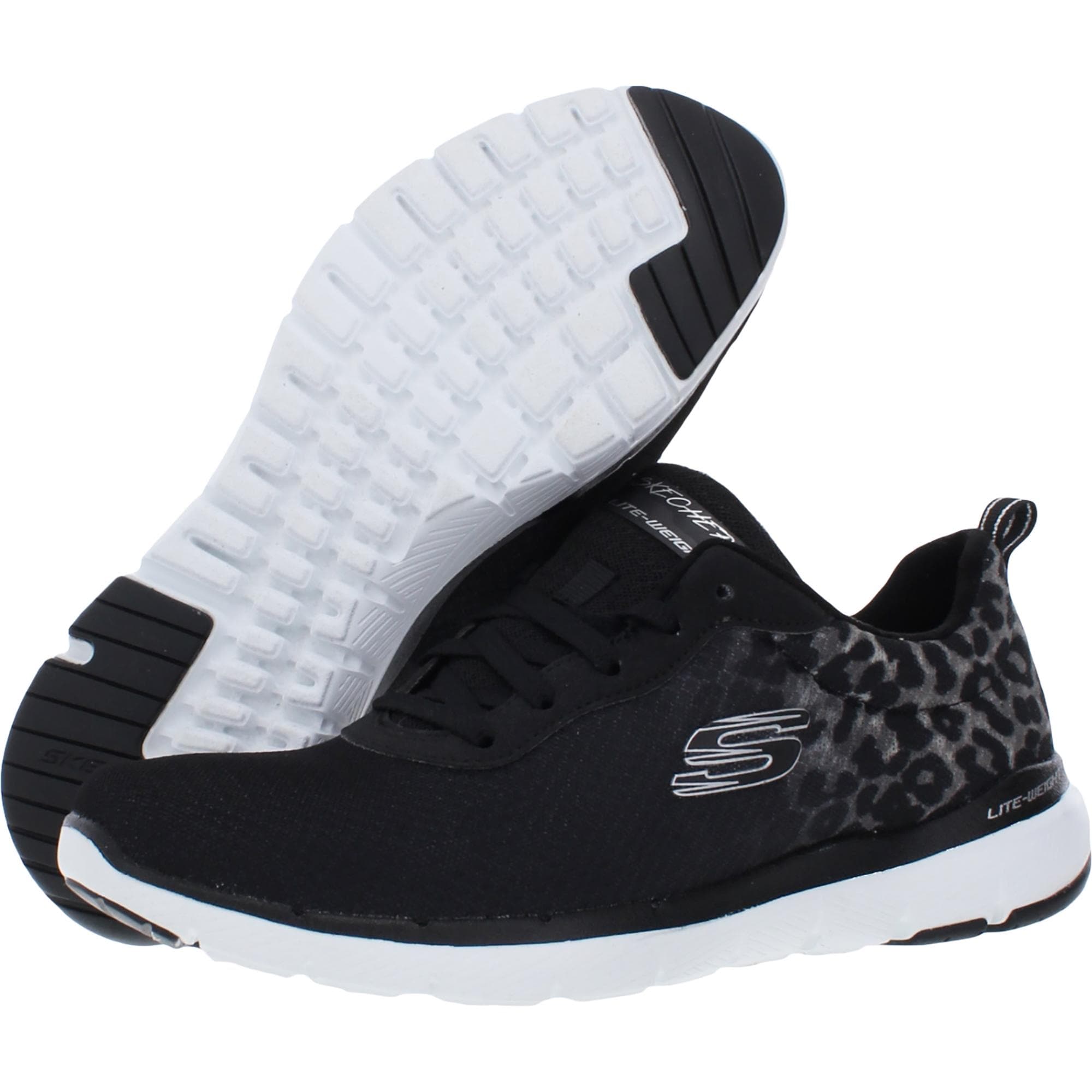 skechers flex appeal 3.0 leopard path