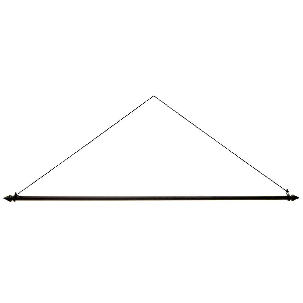 Metal Dowel Garden Flag Hanger