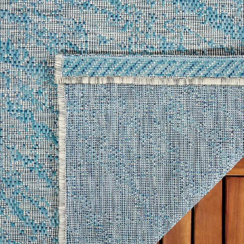 SAFAVIEH Courtyard Anatolija Casual Waterproof Patio Backyard Rug
