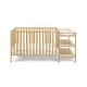 preview thumbnail 10 of 13, Modern 3-in-1 Solid Wood Convertible Crib and Changer Combo